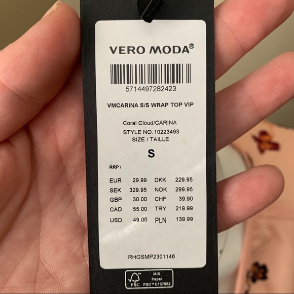 Vero Moda Blouse Shirt - Picture 6 of 6